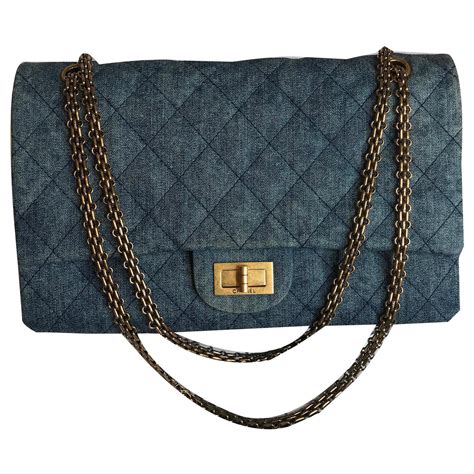 sac chanel 2.55 denim|2.55 .